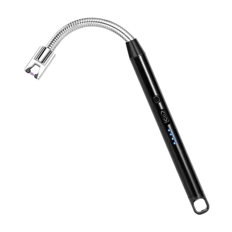 USB Rechargeable Flexible Electric Arc Lighter – Windproof & Flameless