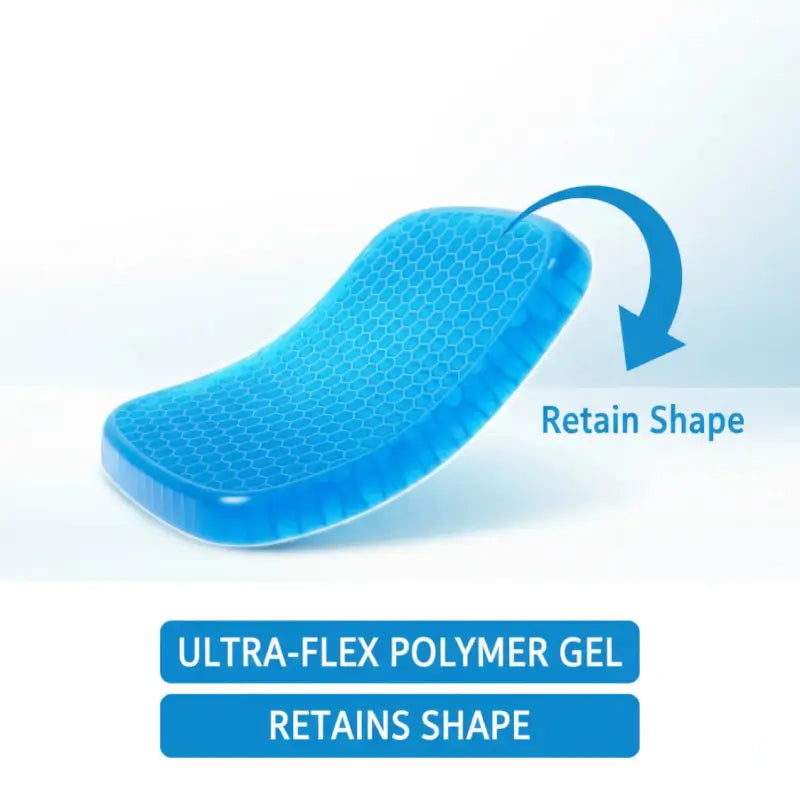 Gel Orthopedic Seat Cushion Pad (Egg Sitter) – Honeycomb Pressure Relief Seat Cushion
